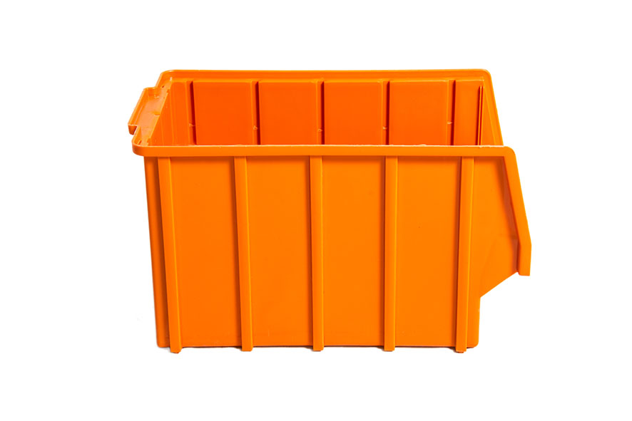 Ящик пластиковый 700 оранжевый